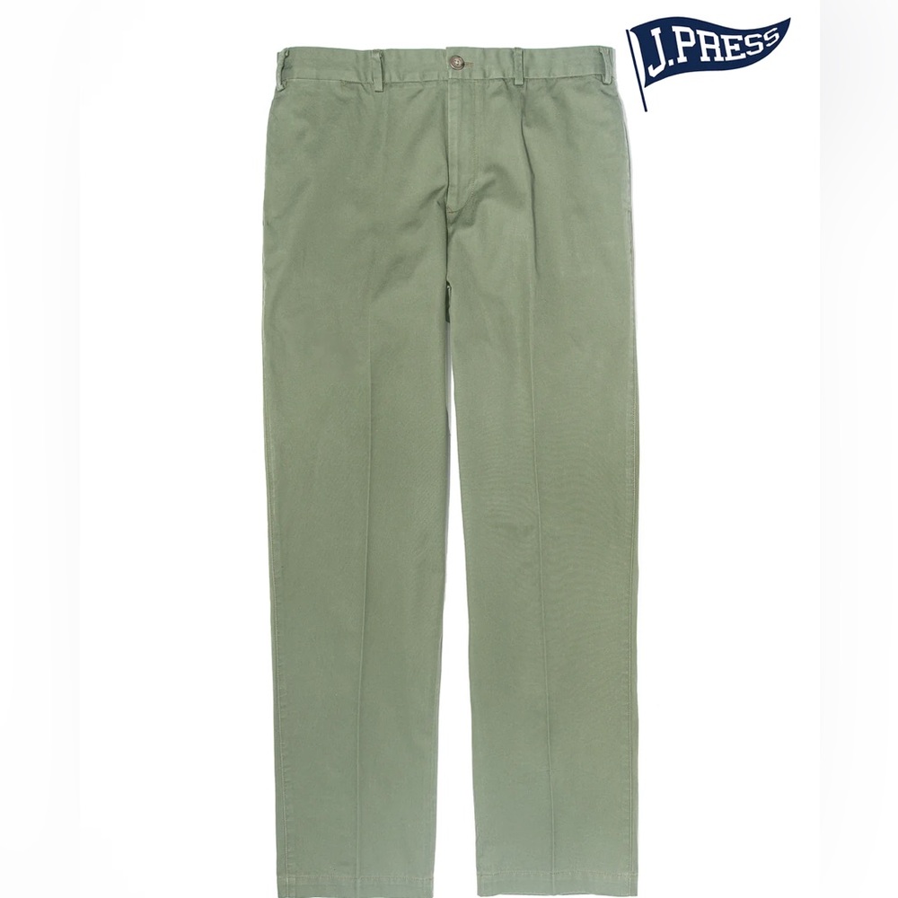 J.Press Cotton Chino (Olive)